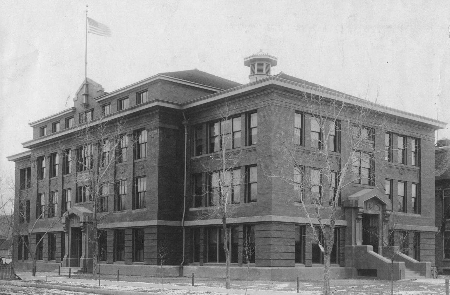 Lincoln High School on Fourth Avenue North in Billings